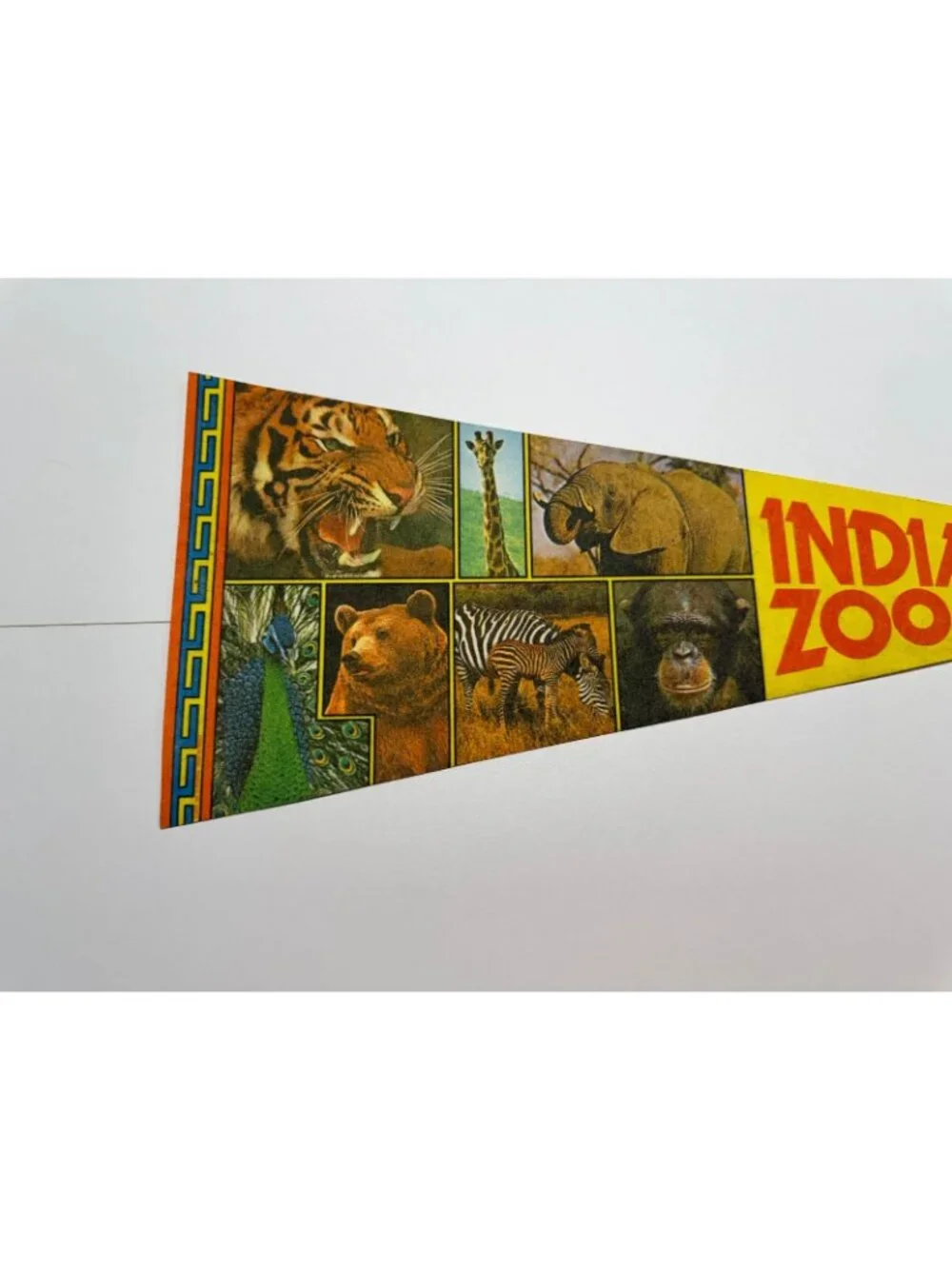 Vintage Indianapolis zoo pennant